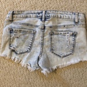 Klique denim shorts. Size medium
